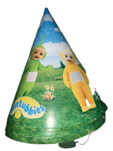6 Vintage Teletubbies Birthday Party Hats 1998 - $514.46 MXN