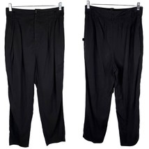 Free People Run Wild High Waist Balloon Pants Black 12 New - $49.49