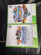 Lot Of 2: Skylanders: Giants + Spyro&#39;s Adventure (Xbox 360, 2012) No Manual - $9.89