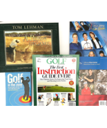 Lot Golf Books 3 Instruction + 1 Tom Lehman Coffee Table + 4x LPGA 2013 ... - £22.70 GBP