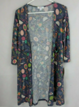 NWT LuLaRoe Sariah With Multi-Color Floral Design Size 10 - £12.20 GBP