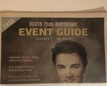 Elvis Presley Birthday 2010 Event Guide Elvis Magazine Newspaper 75th - £7.75 GBP