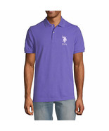 U.S. POLO ASSN. Men&#39;s Big Pony Short Sleeve Pique Polo Shirt SMALL Laven... - £26.18 GBP