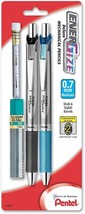 Pentel EnerGize Automatic Pencil w/Lead and Erasers 0.7mm 2 Pack (PL77LE... - $12.86