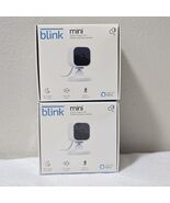 Blink Mini Indoor 1080p Wi-Fi Security Camera BCM00300U White 2 Pack New... - $691.54 MXN