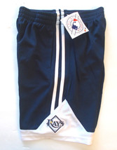 Team Athletics Tampa Bay Rays Boys Shorts XS 4-5  Sm 6-7  Lg 12-14  XLg 16 NWT - £8.28 GBP