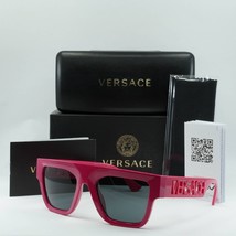 VERSACE VE4430U 536787 Fuxia/Dark Grey 53-20-140 Sunglasses New Authentic - £122.16 GBP