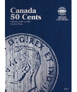Canada 50 Cents No. 3, 1937-1952, Whitman Coin Folder - £7.60 GBP