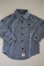 BABY GAP Boys Long Sleeve Button Down Shirt size 4 yrs - £6.24 GBP