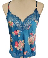 New Inc International Concepts Intimates Floral Print Lace-Trim Cami Top... - $193.34 MXN