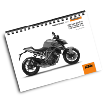 KTM 2015 - 1290 SUPER DUKE R - OWNERS MANUAL USER GUIDE - $49.99