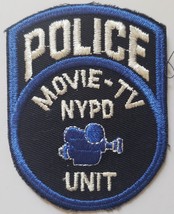 Nypd Movie-TV Unit Police 3-1/3&quot; X 2-1/2&quot; Patch - £6.25 GBP