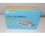 TP-LINK 5 Port 10/100Mbps Switch Desktop TL-SF1005D New - $19.58
