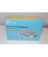 TP-LINK 5 Port 10/100Mbps Switch Desktop TL-SF1005D New - £15.59 GBP