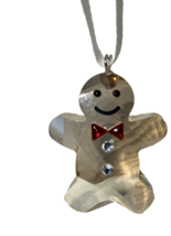 Swarovski Christmas Gingerbread Man Ornament Crystal # 5103229 - £31.06 GBP