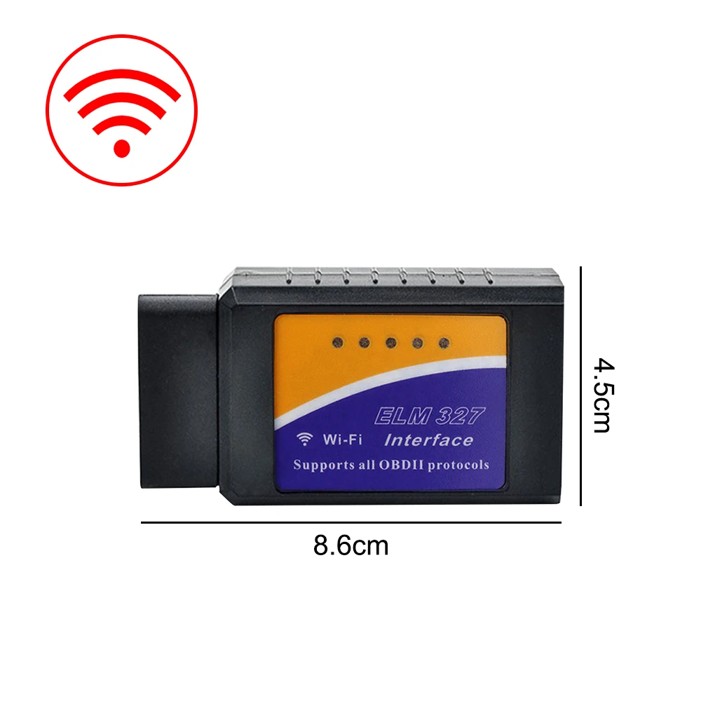 OBD2 Scanner ELM327 Auto Diagnostic Code Reader Tool V1.5 WIFI Bluetooth... - £53.24 GBP