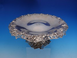 Tiffany and Co Tazza Compote with cast pierced Wild Roses #17166B-7910 (#3609) - £1,969.90 GBP
