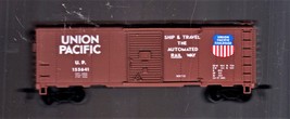 HO Trains  - Union Pacific brown Box Car - £7.83 GBP
