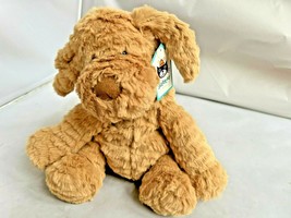 Jellycat Fuddlewuddle Puppy Dog 8&quot; Plush Tan Golden Brown Stuffed Animal... - $26.68