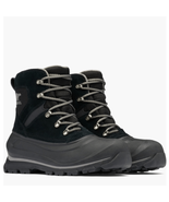 Sorel Buxton Men&#39;s Waterproof Leather Snow Rain Boot, Black, Size 13, NWT - $190.49 CAD