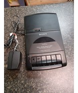 Sony TCM-929 Desktop Tape Cassette Voice Recorder Portable Black Power S... - $551.09 MXN