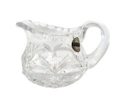 Vintage Bavarian Pasco Clear Glass 3&quot; Creamer Germany - $15.18