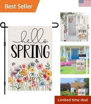 Premium Double-Sided Spring Garden Flag 12x18 Inch - Floral Charm for Ou... - $13.30