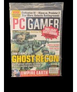 PC Gamer Magazine Holiday 2001 Volume 8 No 13 Tom Clancy&#39;s Ghost Recon w... - £15.76 GBP