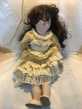 BRU JNE 13 Porcelain 24” Doll Brunette Hair Brown Eyes BRUJ NE - $222.75