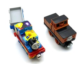 Thomas &amp; Friends 2014 Painted Thomas, 2015 Stafford &amp; 2013 Low Cargo Set... - £9.58 GBP