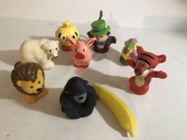 Little People lot of 8 Animal Toy Figures And A Banana T5 - $16.82