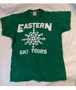 Vintage 1970s Eastern Ski Tours I Survived Endless Weekend T Shirt Green... - $62.61 CAD