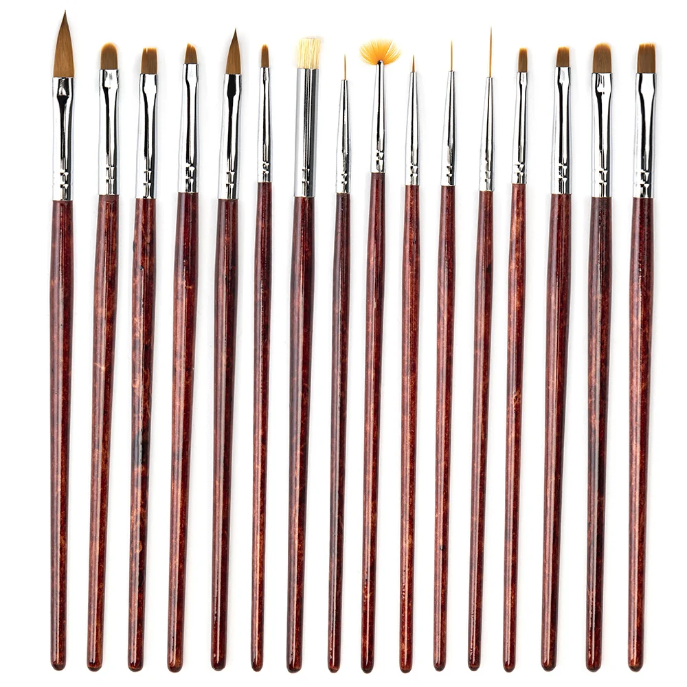 Nail Brush For Manicure Gel Brush Liner Nail Art Drawing Brush Acrylic L... - £10.91 GBP+