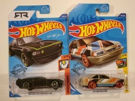 Hot Wheels - Lot Of 2 - Ford Mustang - 1992 &amp; 1969 - New - £9.35 GBP