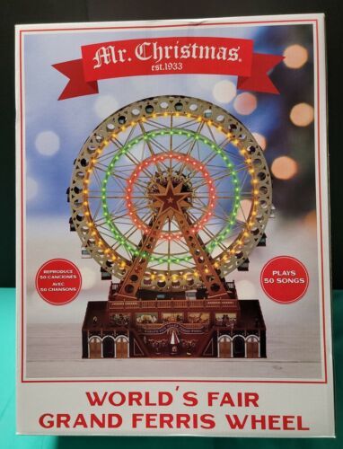 Primary image for Mr. Christmas "World's Fair Grand Ferris Wheel™" SKU: 79790 Brand New 2021
