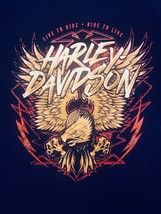 Harley-Davidson H-D T-Shirt 2018 Pueblo Colorado 5XL 100% Cotton Eagle S... - £24.39 GBP