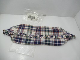 Longaberger Woven Traditions Plaid  Bread Basket Liner  - £18.09 GBP