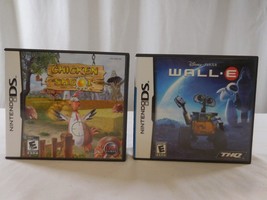 WALL-E Nintendo DS 2006  Complete  + Chicken Shoot  both with Manual cas... - $7.94