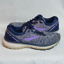 Brooks Womens Ghost 11 1202771B406 Blue Gray Running Shoes Sneakers Size... - $25.99