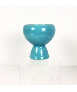 Vernon Kilns Pottery Early California EGGCUP Double EGG CUP TURQUOISE 19... - £20.39 GBP