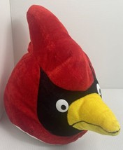 Angry Birds Plush Red Bird Toy Stuffed Animal 11” By 14” Stuffed Animal - £8.12 GBP