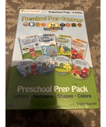 Preschool Prep Series: Preschool Prep Pack (DVD, 2009, 4-Disc Set) New S... - $40.73 CAD