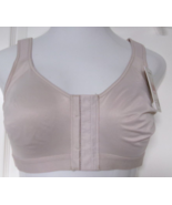 Leonisa wirefree Bra Size 40D Style 011473 Nude Back support Posture cor... - $26.68