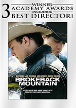 Brokeback Mountain (DVD, 2006, Anamorphic Widescreen) Heath Ledger Faris Ang Lee - £4.25 GBP