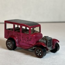 Rare Vintage Hot Wheels Redline 1968 Magenta/Pink Classic &#39;31 Ford Woody... - $175.00