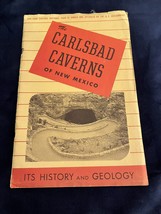 THE CARLSBAD CAVERNS  OF NEW MEXICO  It’s History and Geology   1946 Gre... - €8,64 EUR