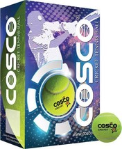 12 x Cosco Cricket Tennis Ball Light Weight Training Ball (Pack of 12 Balls) - £31.18 GBP