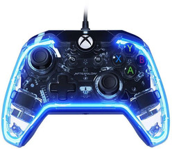 Afterglow Wired LED Controller w/ cable for Xbox One Clear 048-007 TESTED! - £16.37 GBP