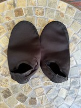 Barefoot Socks Water Shoes Black Medium Men Size 4-5 Ladies 6-7 Exercise... - $1.90