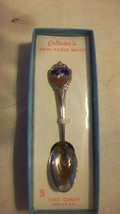 Texas Lone Star State Collectible Silver DEMI-TASSE Spoon - $17.81